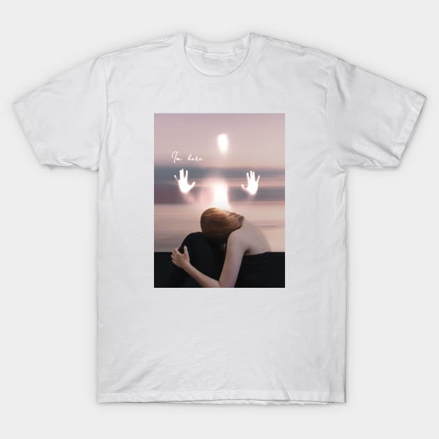 Don't Cry Anymore I'm Here I Miss You Good Memories T-Shirt by Juliano Pixel